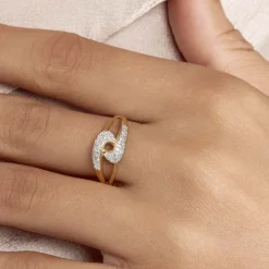 Bague Melisianne Or Jaune Diamant