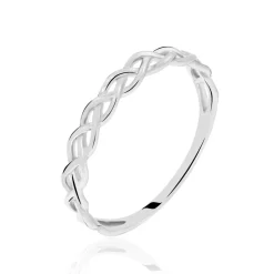 Bague Messina Argent Blanc