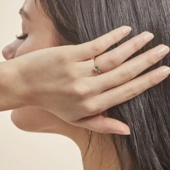 Bague Miyah Or Jaune Topaze