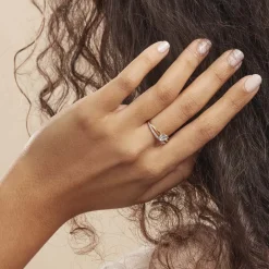 Bague Mohira Or Jaune Oxyde De Zirconium