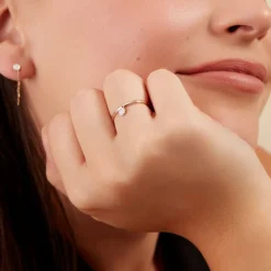 Bague Mon 1er Diamant Or Jaune Diamant