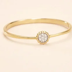 Bague Mon 1er Diamant Or Jaune Diamant