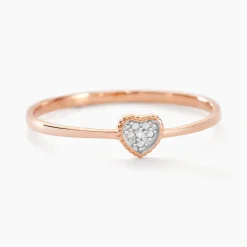 Bague Mon 1er Diamant Or Rose Diamant