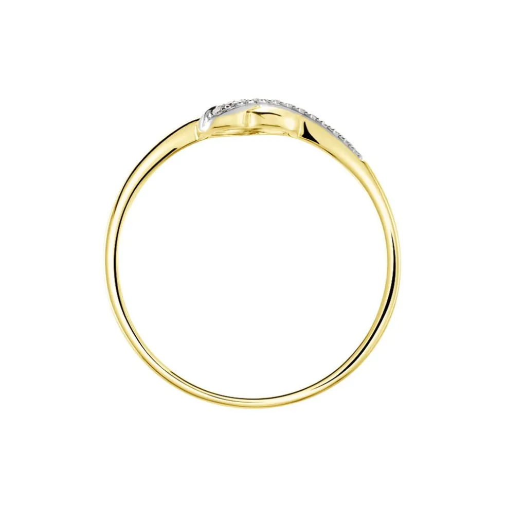 Bague Mona-lisa Or Jaune Diamants