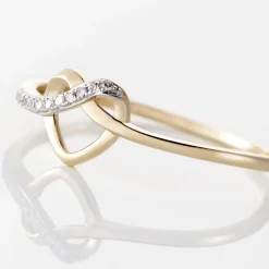 Bague Mona-lisa Or Jaune Diamants