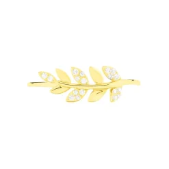 Bague Nahia Or Jaune Oxyde De Zirconium