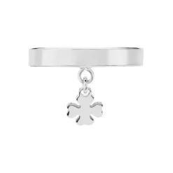 Bague Naomie Argent Blanc