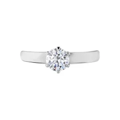 Bague Natalia Ld Platine Blanc Diamant Synthétique