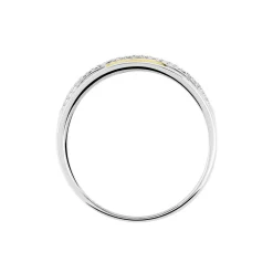 Bague Nathalie Or Bicolore Diamant