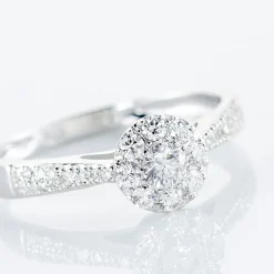 Bague Neptune Or Blanc Diamant