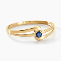 Bague Nesryne Or Jaune Saphir