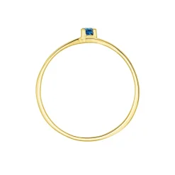 Bague Nesryne Or Jaune Saphir