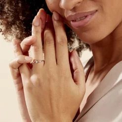 Bague Nolah Or Blanc Diamant