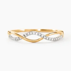 Bague Nucia Or Jaune Diamant