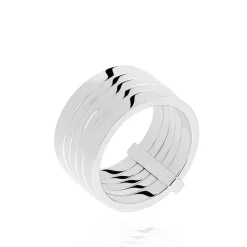 Bague Nyla Argent Blanc