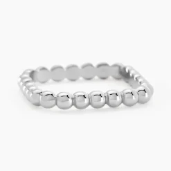 Bague Ocean Argent Blanc