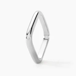 Bague Ocean Argent Blanc