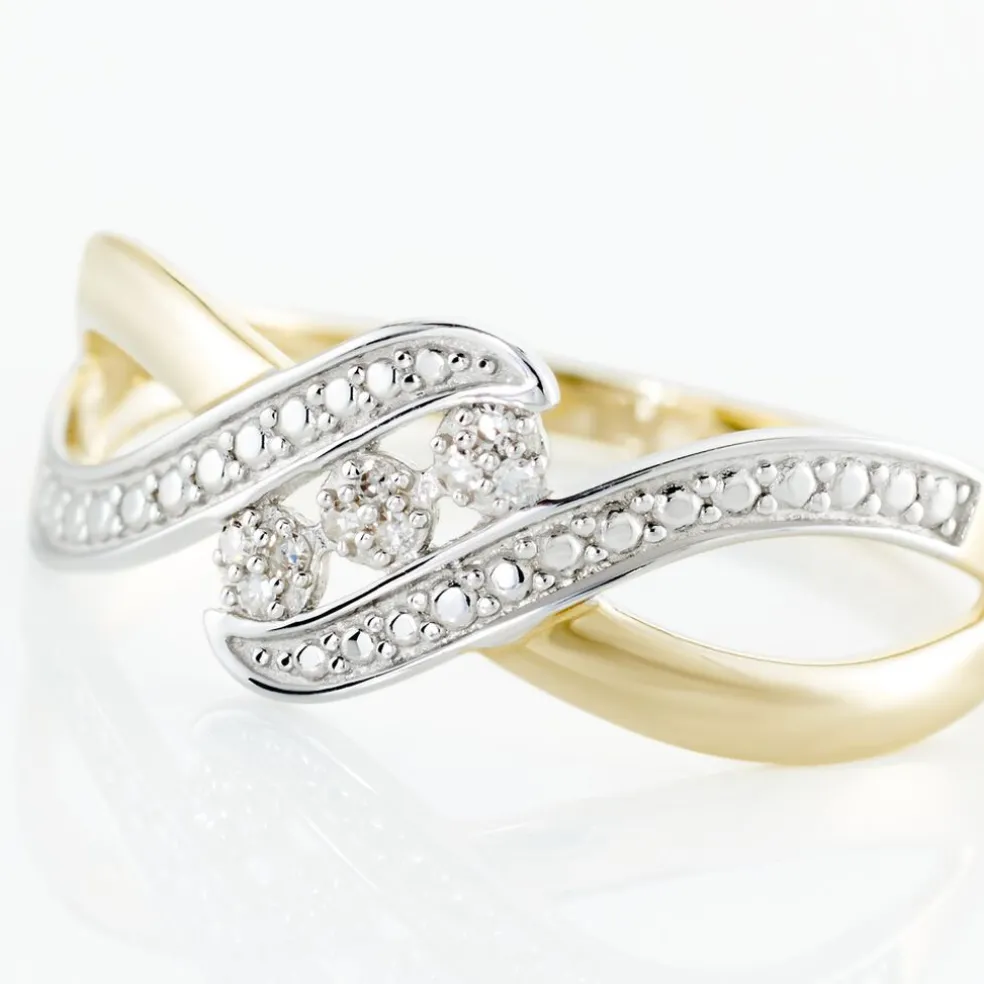 Bague Or Bicolore Aatu Diamants