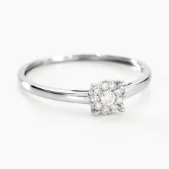 Bague Or Blanc Adeline Diamants