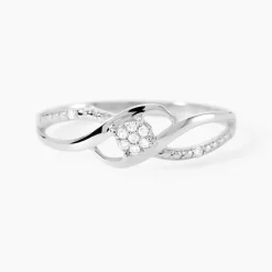 Bague Or Blanc Charlotta Diamant