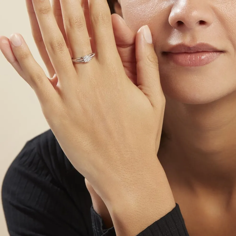 Bague Or Blanc Katherina Diamants