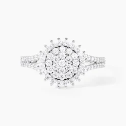 Bague Or Blanc Mirel Oxyde