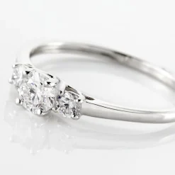 Bague Or Blanc Neely Diamants Synthétiques