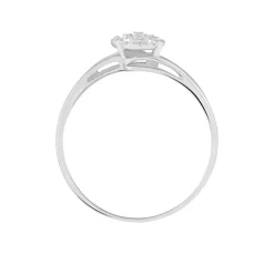 Bague Or Blanc Rosalane Diamants