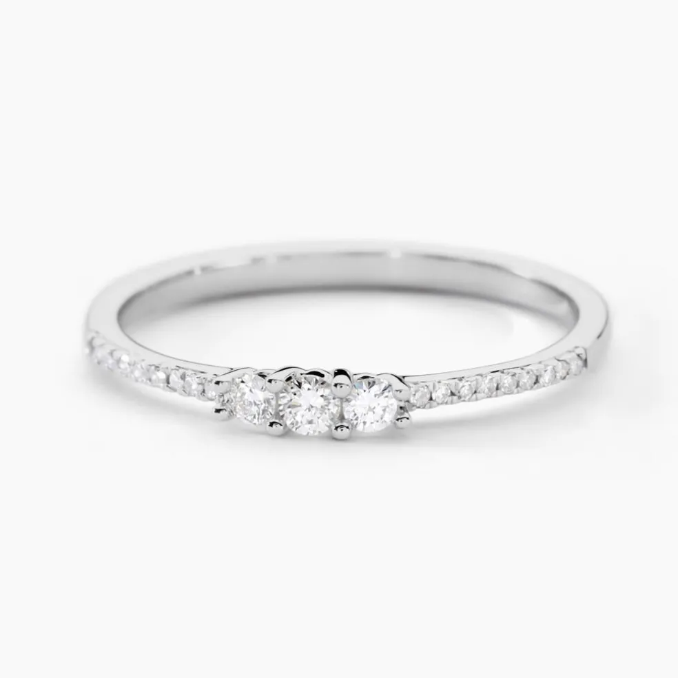 Bague Or Blanc Sabine Diamants