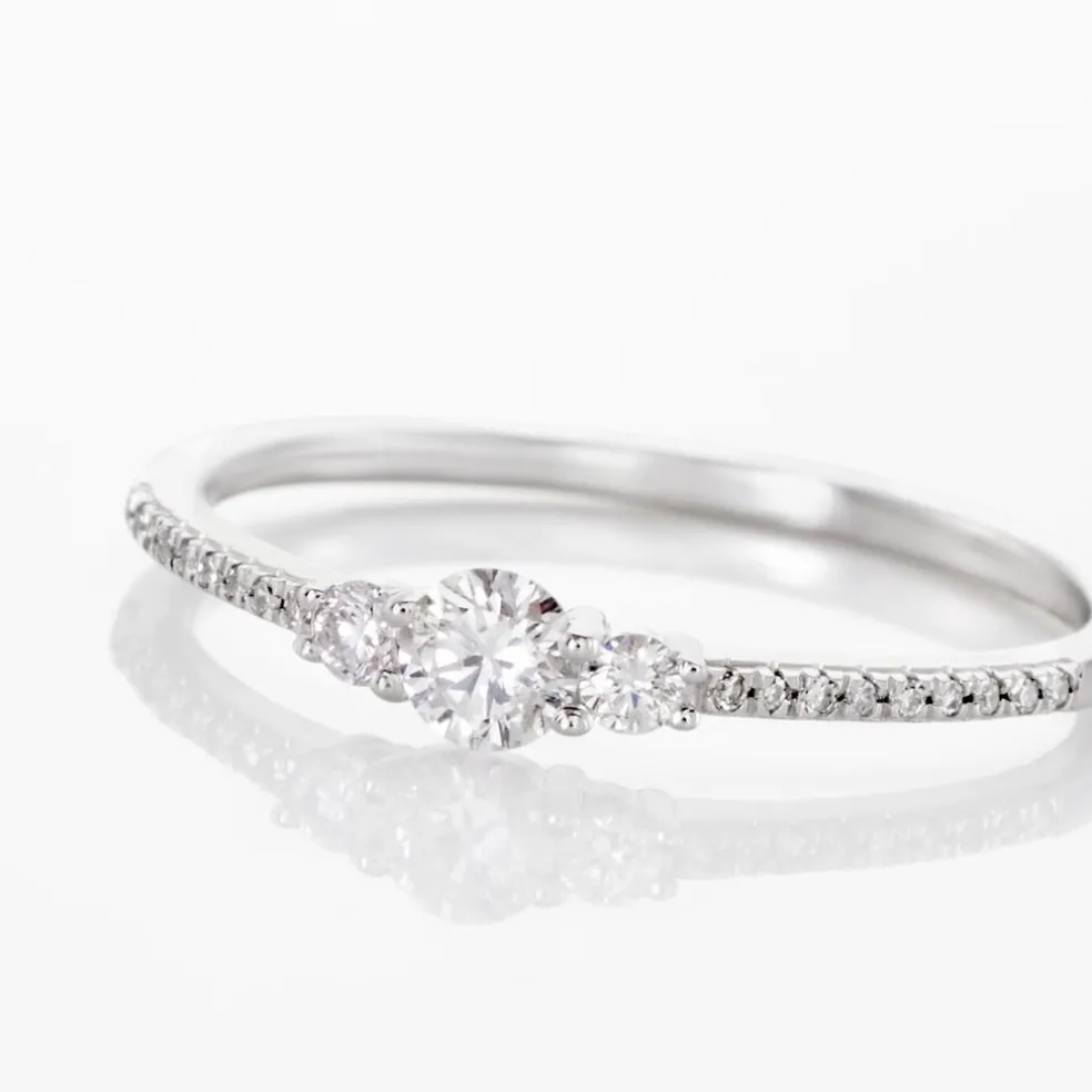 Bague Or Blanc Sabine Diamants