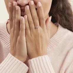 Bague Or Blanc Sabine Diamants