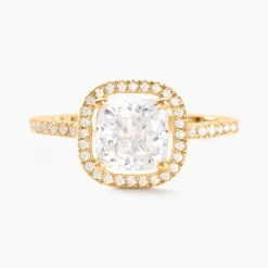 Bague Or Jaune Adrienne Oxydes De Zirconium