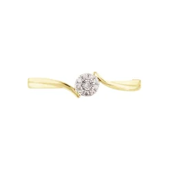 Bague Or Jaune Cerisette Diamant