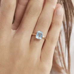 Bague Or Jaune Faraj Topaze