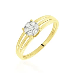 Bague Or Jaune Isadore Diamants