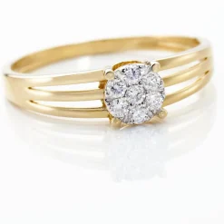 Bague Or Jaune Isadore Diamants