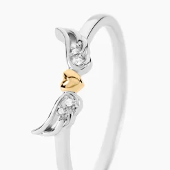 Bague Or Jaune Oxyde De Zirconium