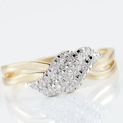 Bague Or Jaune Ricoria Diamants