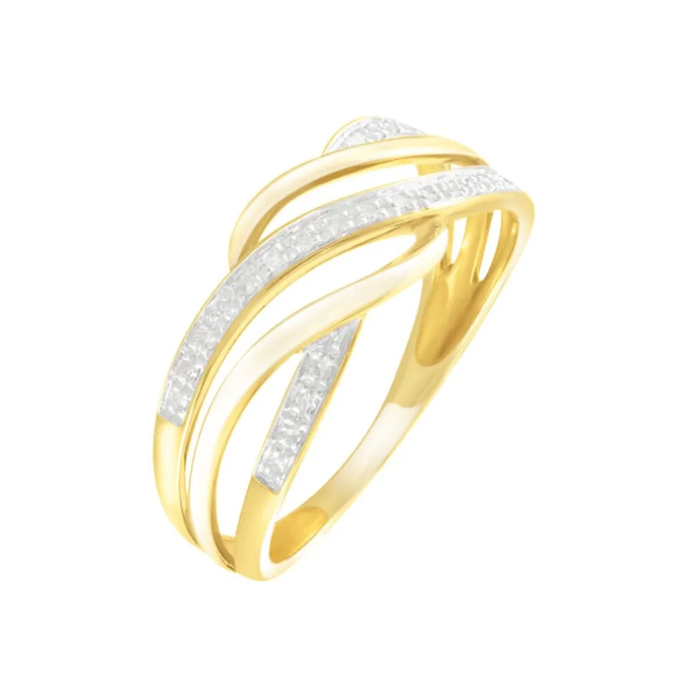Bague Or Jaune Rodhia Diamants