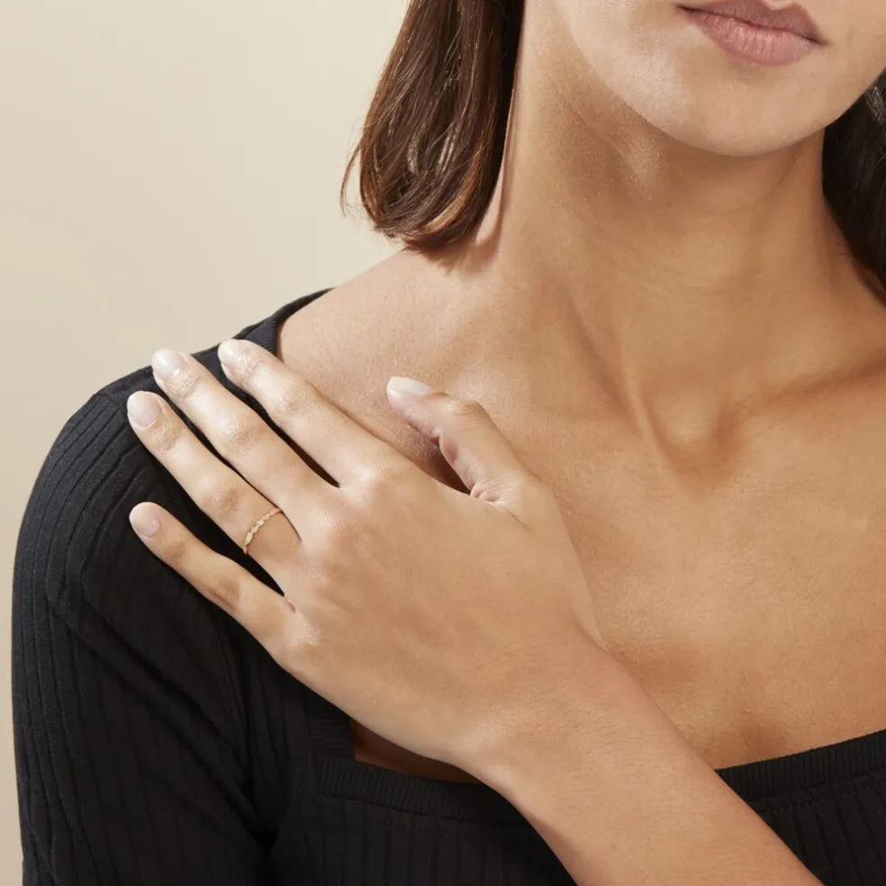 Bague Or Jaune Terance Diamants