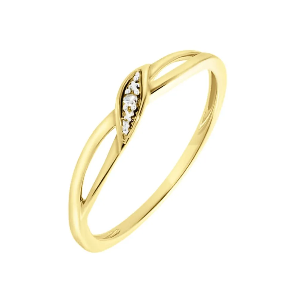 Bague Or Jaune Unora Diamants