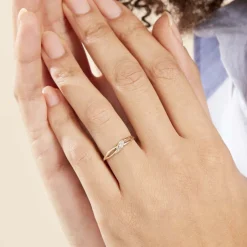 Bague Or Jaune Unora Diamants