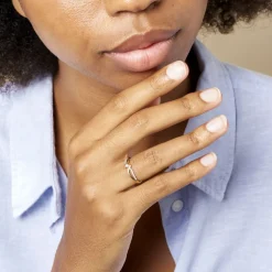 Bague Orianna Or Jaune Diamant