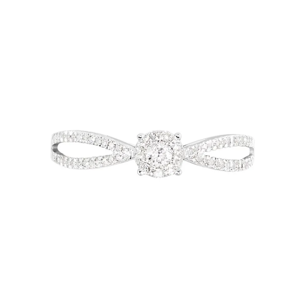 Bague Orphee Or Blanc Diamant