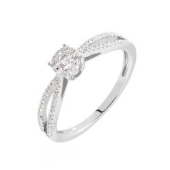 Bague Orphee Or Blanc Diamant