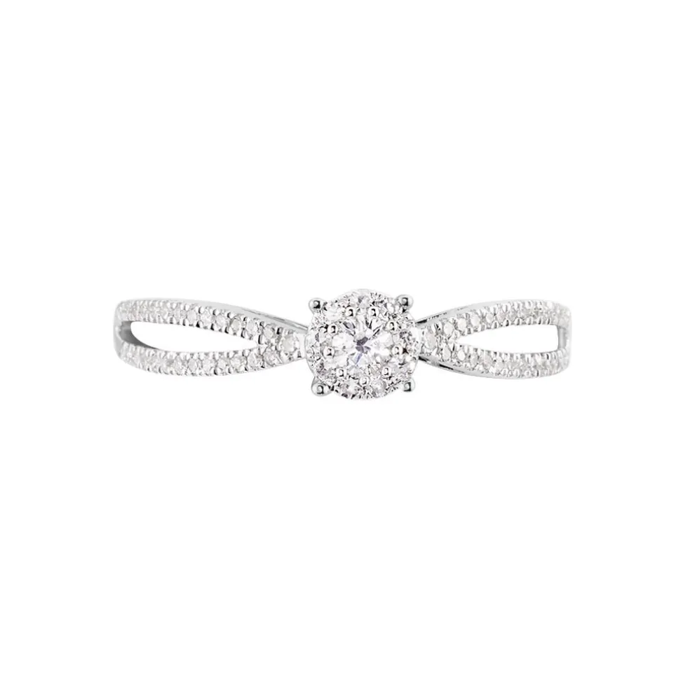 Bague Orphee Or Blanc Diamant
