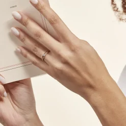 Bague Osanna Or Jaune Diamant