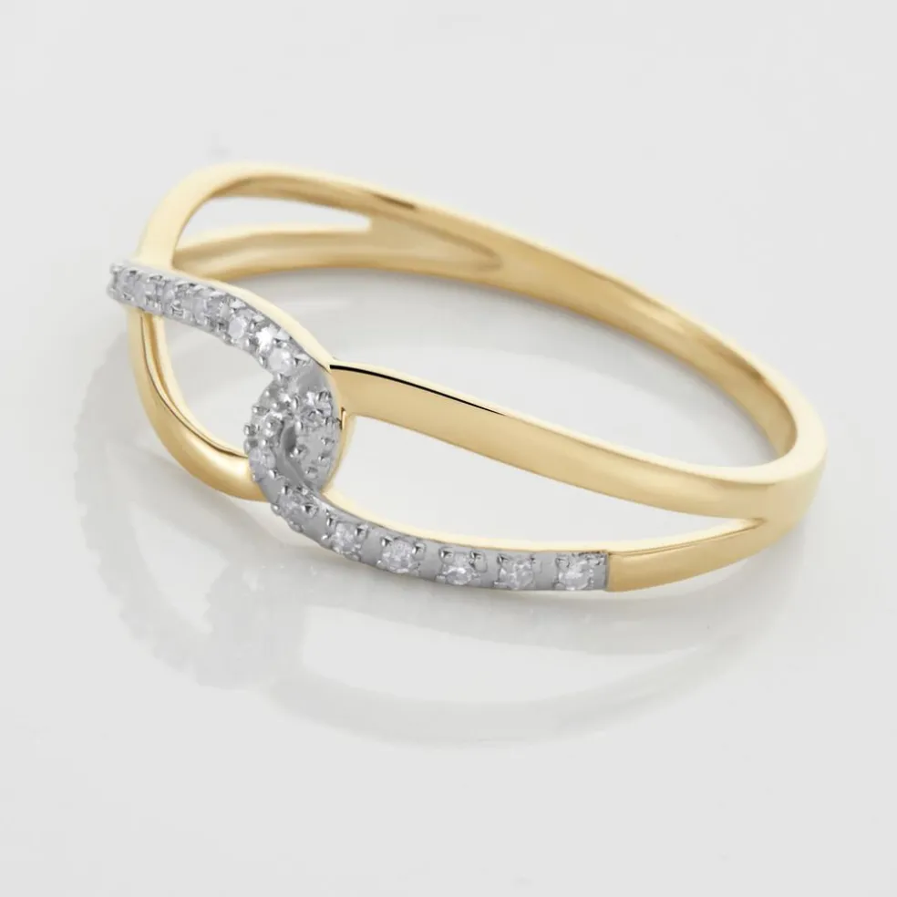 Bague Osanna Or Jaune Diamants