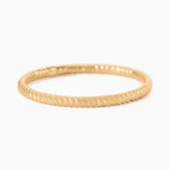 Bague Paciane Plaque Or Jaune