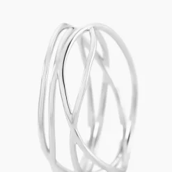 Bague Paros Argent Blanc